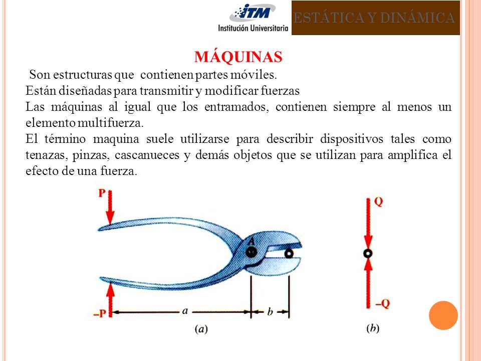 Tipos de maquinas estaticas sales